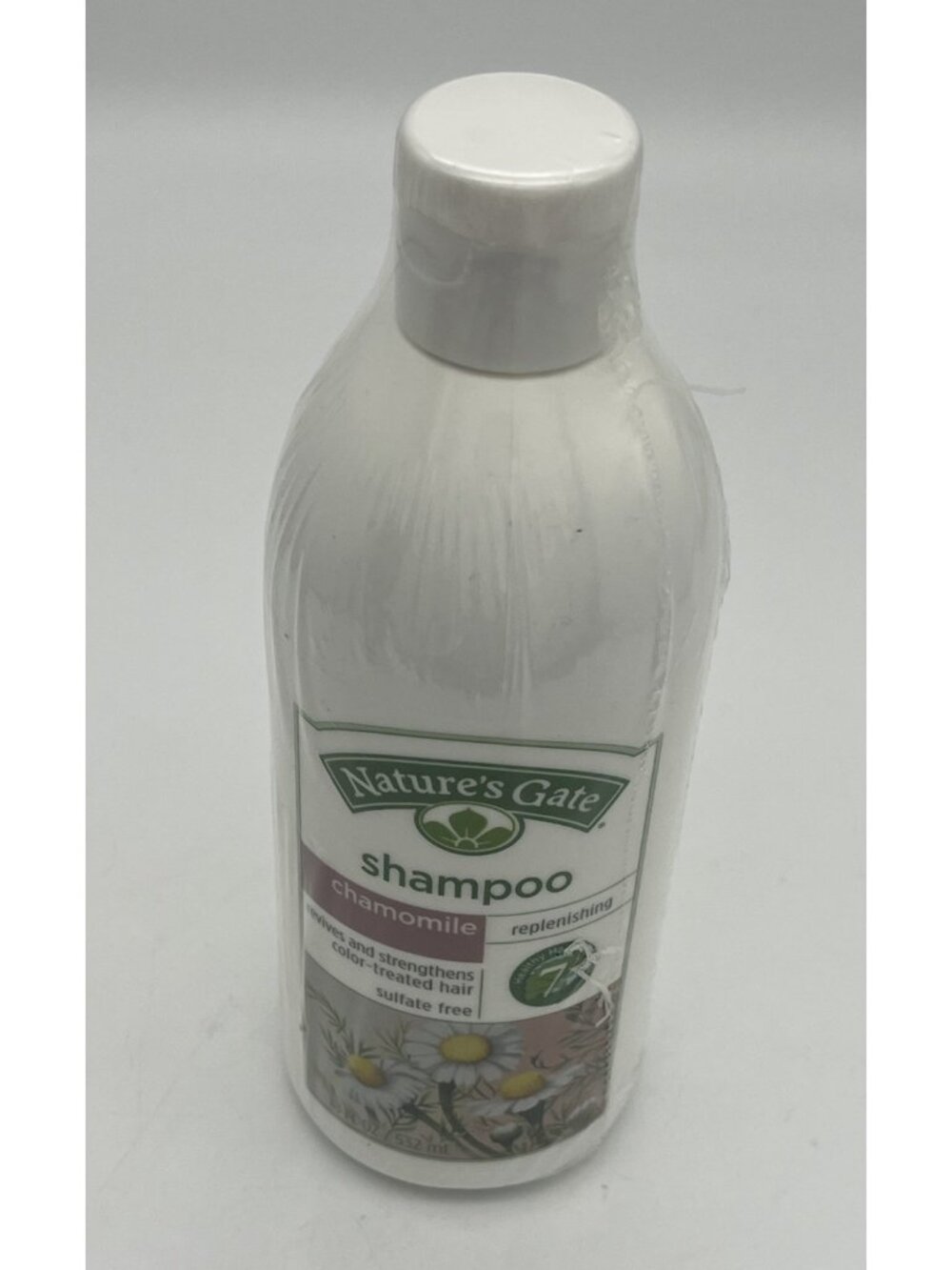 Nature's Gate Shampoo Chamomile Replenishing 18 fl oz / 532 ml NEW
